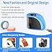 Pencil Sharpener UrBen Electric Automatic Pencil Sharpener with Double Holes and Replaceable Blades, Battery operated, Cordless and Portable for School Classroom, Home Study, Office Use