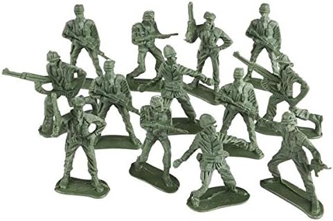 Green Army Soldiers Toy Military Soldier Men 144 Action Figures
