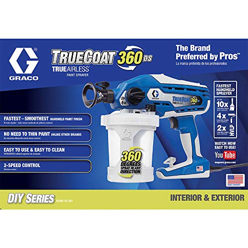 Graco 17A466 TrueCoat 360 DS Paint Sprayer 16D562 TrueCoat