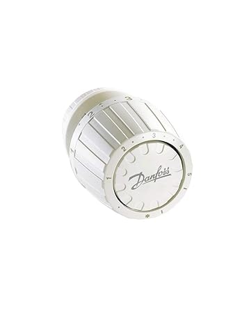 Danfoss Servicefühler Typ RA/V 013G2962 Hals-Innendurchmesser 34 mm, weiß, mit Fernfühler 2m