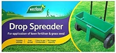 Westland GF6318 Lawn Fertiliser Push Along Drop Spreader
