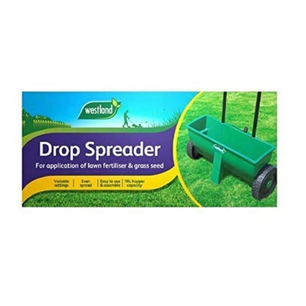 Westland GF6318 Lawn Fertiliser Push Along Drop Wheeled Spreader