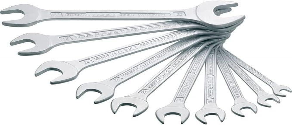 Hazet 450N/10 Double Open End Wrench Set