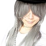 Ainiel Womens Long Gay Cosplay Wig Hair