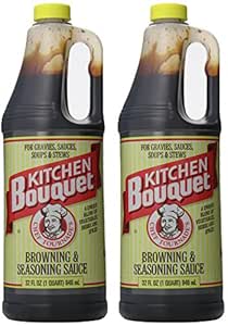 Kitchen Bouquet Browning and Seasoning Sauce, 32 Ounce (Pack of 2)