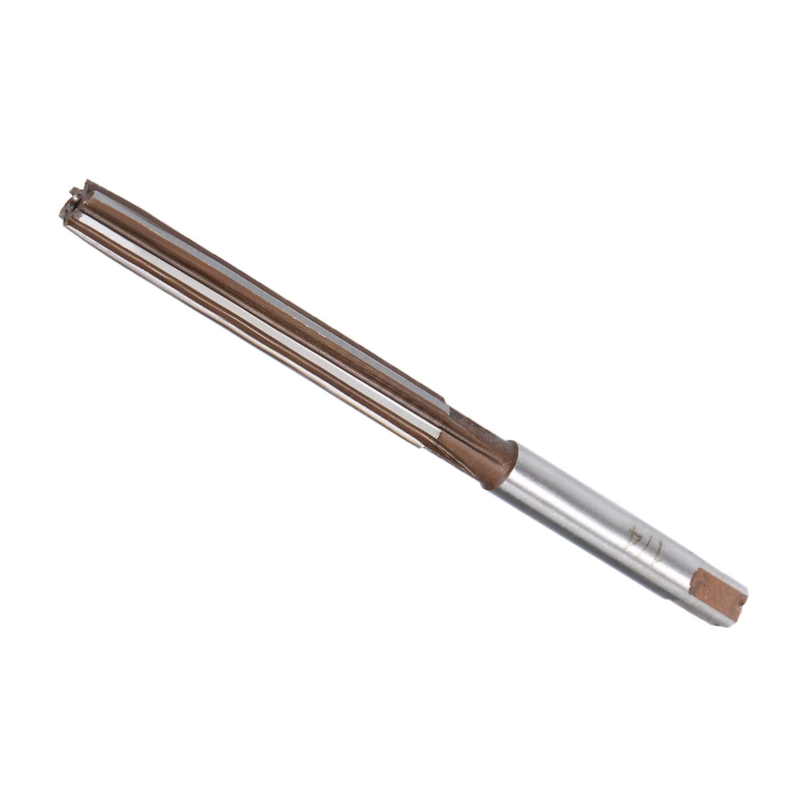 CoCud Hand Reamer, 1/4" Cutting Dia. 6 Flutes, High Speed Steel Milling Cutter Tool - / Applications: for Aluminum Plastic Wood Copper