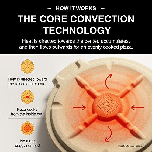 The Ultimate Pizza Making Kit - Our Ultimate 16 inch Round Pizza Stone and 14 inch Pizza Peel Bundle. Great Tools for Safely Baking Pizza, Cookies and Bread