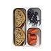 MAGOH Bento Box Leakproof 1 Liter Portion Control Meal Carrier, Sandwich Packed Divided Lunch Solution Container for Adults Kids