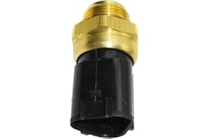 KACEPAR Engine Cooling Fan Switch Sensor, 1pc 1J0959481A, Compatible with VW Beetle Golf Compatible with Jetta Compatible with Audi TT