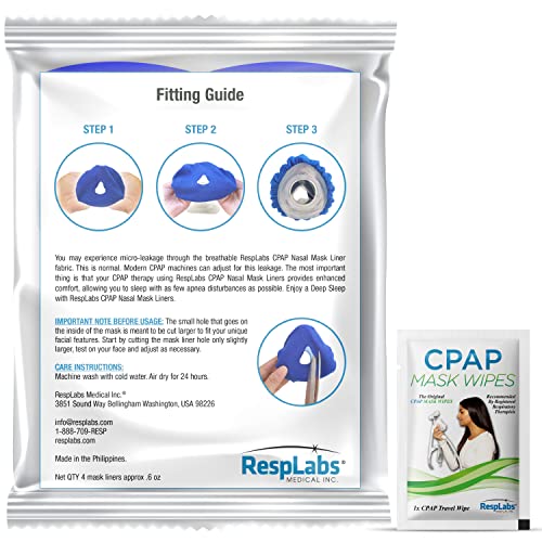 resplabs CPAP Mask Liners Nasal CPAP Masks sleepliners, Universal
