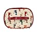 Signare Tapestry Toiletry Bag Makeup Organizer bag for Women with Cheeky Cat Design (TOIL-CHEKY)