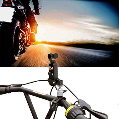 Skyreat Bicycle Motorcycle Mount Stand Holder Handlebar Bracket for DJI Osmo Pocket Accessories - Thumbnail 2