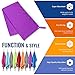 VENTURE 4TH Quick Dry Microfiber Towel - Odor Resistant, High Performance Towels for Gym, Camping, Travel, Yoga and Beach (Purple-Gray Large) - Includes Tear Resistant Bag