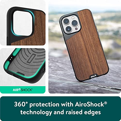 Mous Case for iPhone 14 Pro Max Protective Walnut Limitless