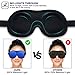 Sleep Mask forWomen Men, Ultrathin Light Blocking Sleeping Mask, No Pressure On Eyes 3D Contoured Blindfold, Soft Comfort Eye Shade Cover for Travel/Sleeping/Yoga/Shift Work.（Blue）
