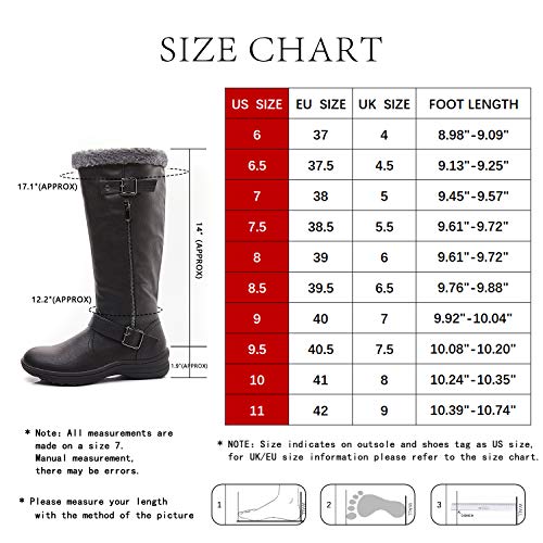 LifeStep-Womens-Winter-Warm-Faux-Fur-Lined-Zipper-Snow-Boots