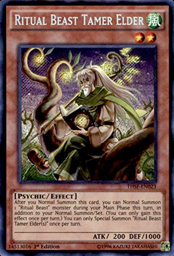 Yu-Gi-Oh! - Ritual Beast Tamer Elder (THSF-EN023) - The Secret Forces - 1st Edition - Secret Rare