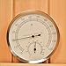 Stainless Steel Case Sauna Room Thermometer Hygrometer -0°c~120°c