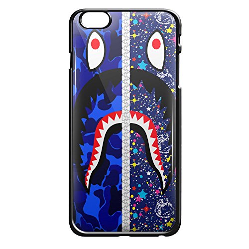 bape shark and Billionaire Boys Club for iPhone 6/6s Black Case
