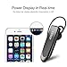 Wireless Bluetooth Headset,LESHP Hands Free Headphone for driving Meeting Sports Mini Long Standby Car Bluetooth 4.0 Headset Earphone Headphone (Black)