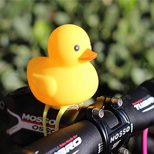 SwetLao Kids Bike Bell, Duck Bicycle Horn with Bike Light, Squeeze Horn