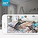 Zmodo 1.0 Megapixel 1280 x 720 Pan & Tilt Smart Wireless IP Network Security Camera Easy Remote Access Two-way Audio