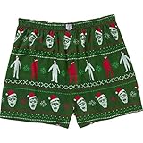 The Walking Dead Mens Christmas Boxer Shorts