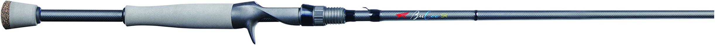 Falcon Rods BRC-6-1610 Heavy Casting Rod, 6'10", Left/Right, Black