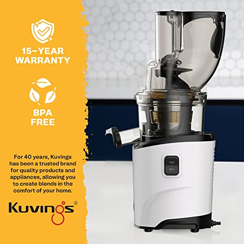 Kuvings Whole Slow Juicer REVO830W Cold Press Masticating Juicer