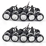YITAMOTOR 10x Eagle Eye 23mm Motor Car 9W LED Daytime Running DRL Tail Backup Ultra Blue Bulbs