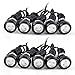 YITAMOTOR 10pcs Eagle Eye LED DRL Bulbs High Power 9W Car Motorcycle Daytime Running Lighting Fog Reverse Bumper Tail Backup Signal Light (Blue)