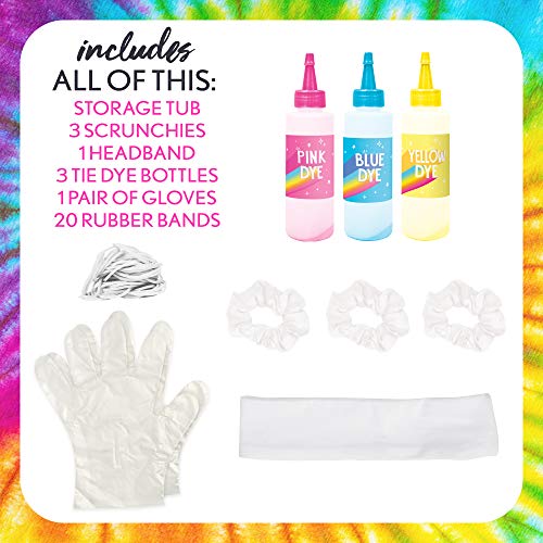 Just My Style Hair Wear TieDye Tub Kit by Horizon Group USA, Create 3