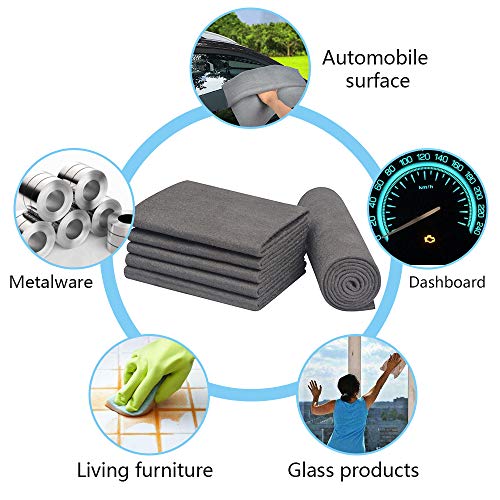 image for Sunland Streak Free Cleaning Cloth Absorbent Dust Drying Cloth Chamois