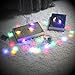 Christmas String Lights 30 LEDs for Halloween Easter Lights Christmas Patio Lawn Garden Party and Holiday Decorations Themed Lights Waterproof Battery Powered 30 Leds 18ft (Multicolor)