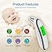 Dual Mode Thermometer, Digital Thermometer Medical Forehead and Ear Thermometer with Fever Warning, Accurate and Fast, Infrared Baby Thermometer for Fever, Suitable for Baby Infant Toddler and Adults