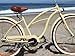 sixthreezero Women’s Single Speed Beach Cruiser Bicycle, Scholar Cream w/Brown Seat/Grips, 26″ Wheels/17 Framethumb 1