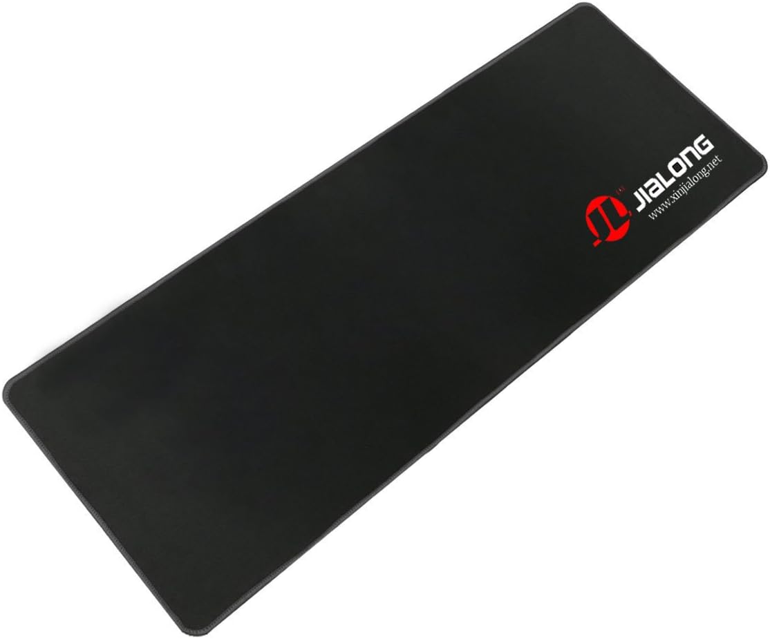 Eligoo Gaming Mouse Pad 700x300mm Dimension Desk Keyboard Mat with Stitched Edges Non Slip Rubber Base Mouse Mat Funny for Laptop PC Computer (Black Side)