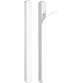 uxcell 7" Stick on Glass Shower Door Handles, 2 Pack Aluminum Alloy Bar Pull Handles, Sliding Door Knob, Self-Adhesive Fixing, Silver Tone