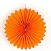 SUNBEAUTY Halloween Decoration Kit Party Banner Paper Fans Lanterns Honeycomb Balls for Halloween Party Birthday Event Decorations Black Orange 13Pieces