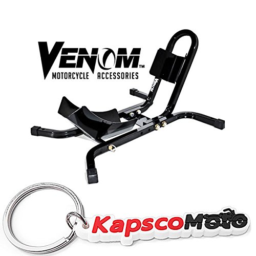 Venom Universal Motorcycle Wheel Tire Chock Selflocking Bike Stand