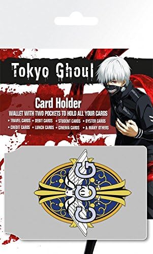 Tokyo Ghoul Credit Card Holder Wallet For Fans Collectible - Ccg Insignia (4 x 3 inches)