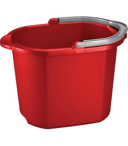 Amazon.com: STERILITE 11215806 16Qt Red Dua Spout Pail