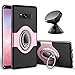 eSamcore Compatible for s 8 Phone case Ring Holder Kickstand Cases Magnetic Phone Car Mount [Rose Gold]
