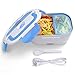 Yescom 1.5L Portable Electric Heating Lunch Box Food Storage Warmer w/Stain Steel & PP Removable Container Blue primary