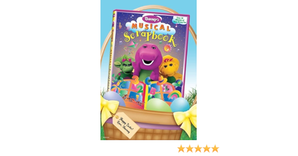 Amazon Com Barney Musical Scrapbook Barney Movies Tv