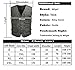 Mrignt Men's Oversize Pockets Travels Sports Vest(Outdoor Coat)(US XL (Asia 4XL),Army Green)