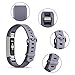 AK for Fitbit Alta HR Bands, Newest Fitbit Alta HR Band Replacement Wristband Strap with Secure Metal Buckle for Fitbit Alta HR/Fitbit Alta (Grey, Small)