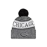 New Era Chicago Bears Black & White 2018 Sport Knit