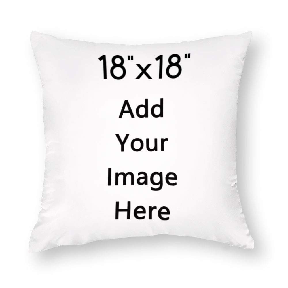 Amazon Com Fabricmcc Personalized Photo Picture Throw Pillow