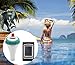 Pool Thermometer, Wireless Floating Water Thermometers and Spa Thermometer with Digital LCD Display for Outfoor Indoor Swimming Pools, Spas